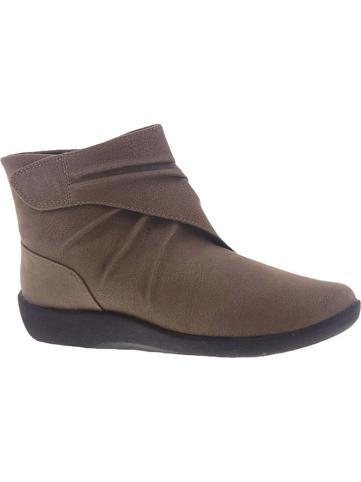 Sillian Tana Womens Suede Zipper Ankle Boots