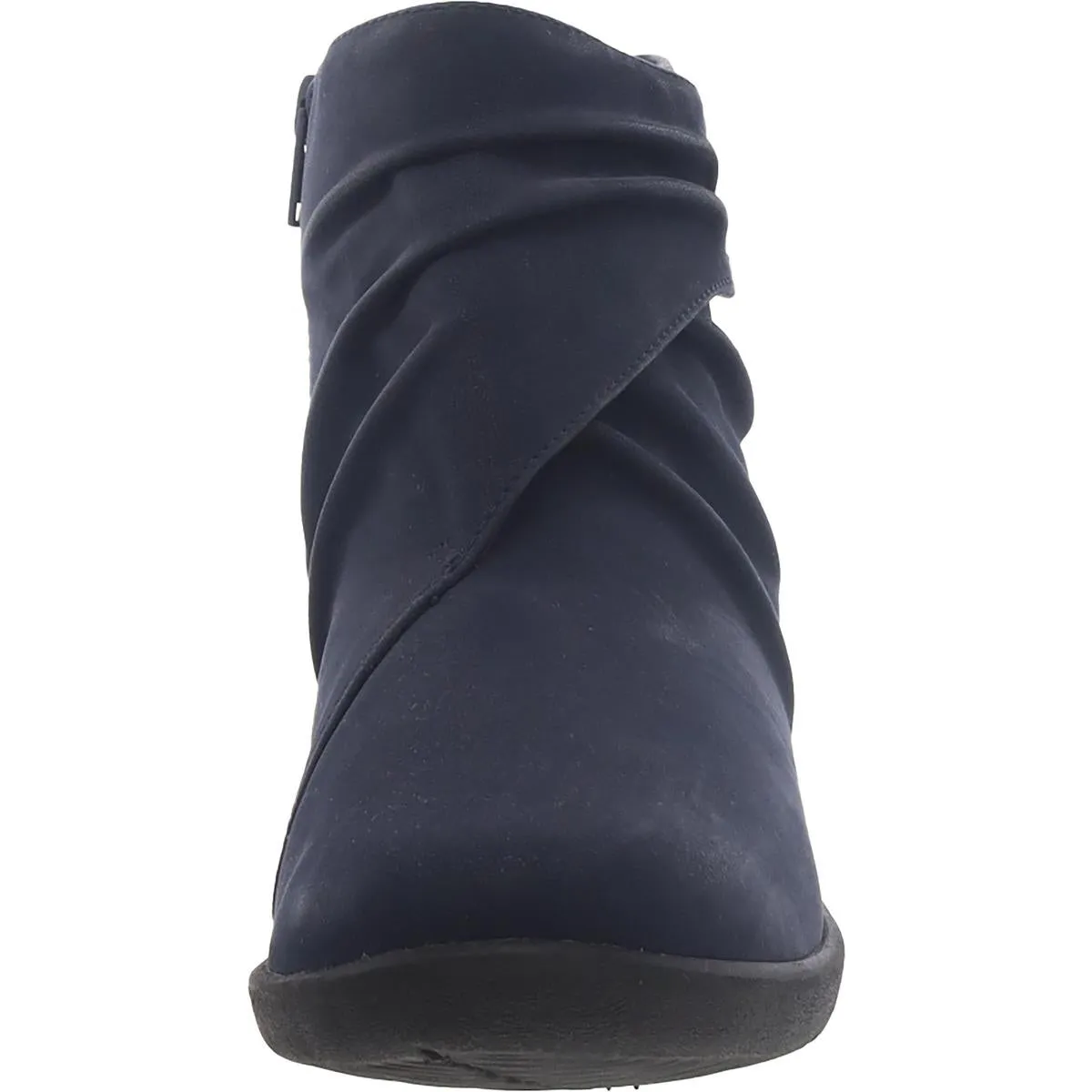 Sillian Tana Womens Suede Zipper Ankle Boots