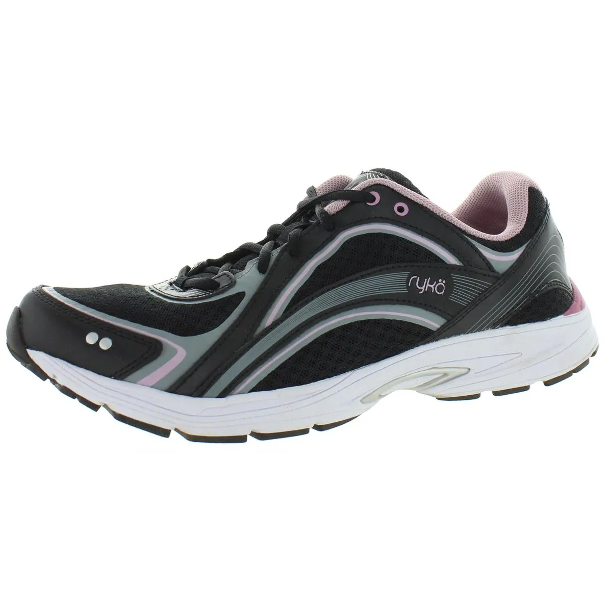 Sky Walk Womens Contrast Trim Trainers Walking Shoes