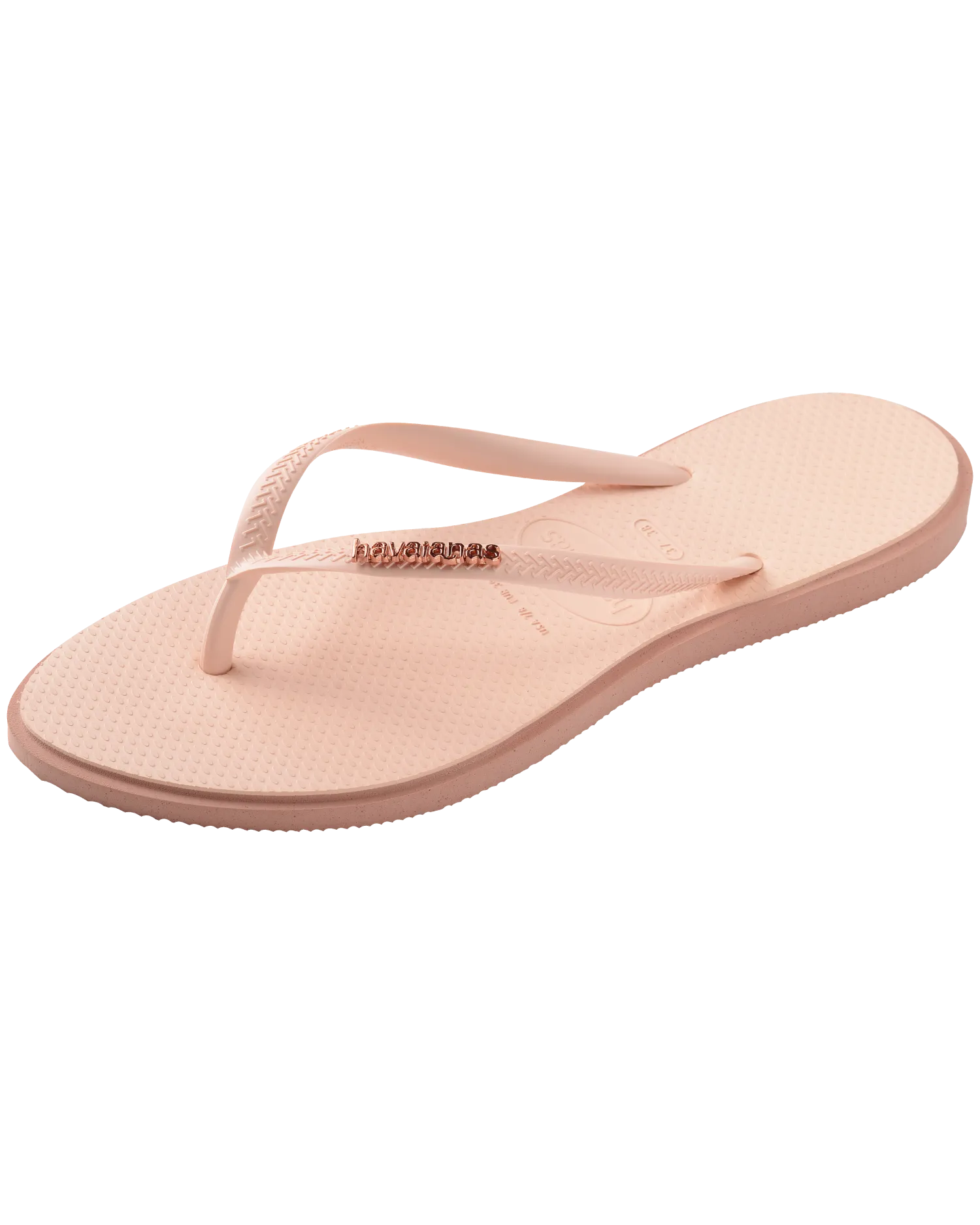 Slim Point Flip Flops in Crocus Rose