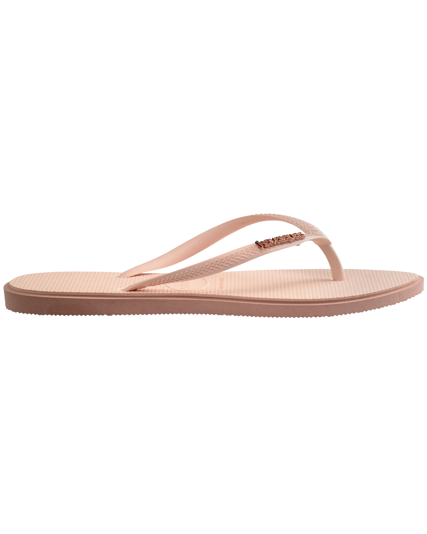 Slim Point Flip Flops in Crocus Rose
