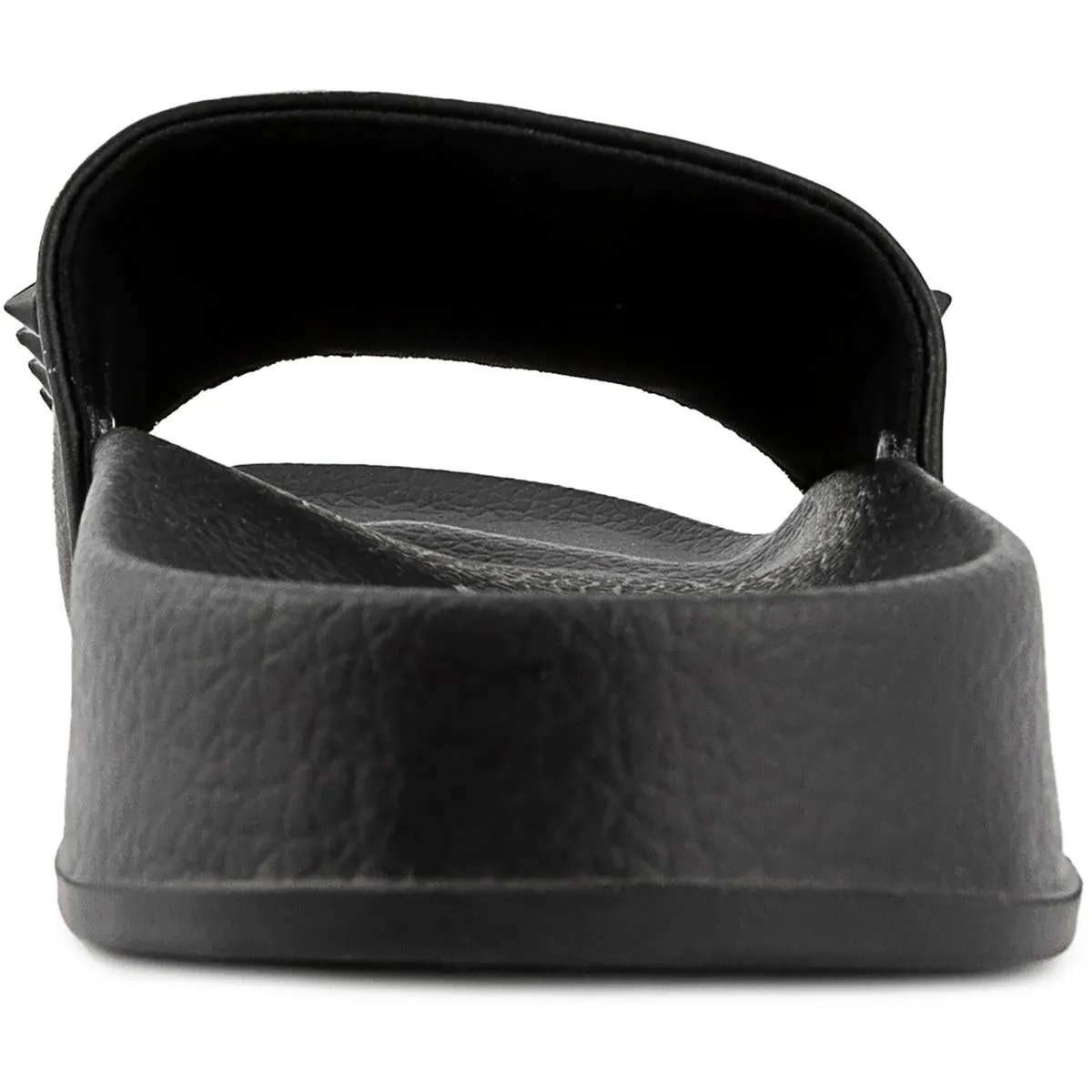 Slone Womens Studded Open Toe Slide Sandals