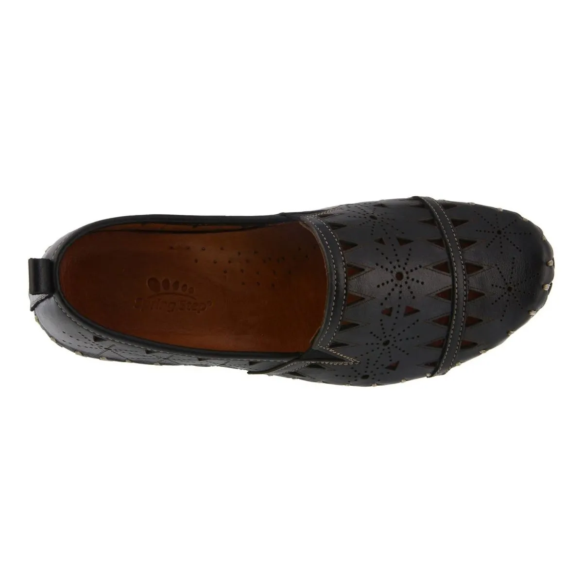 Spring Step Women's Fusaro Black Leather