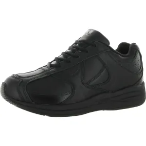 Surge Mens Leather Sneakers Walking Shoes
