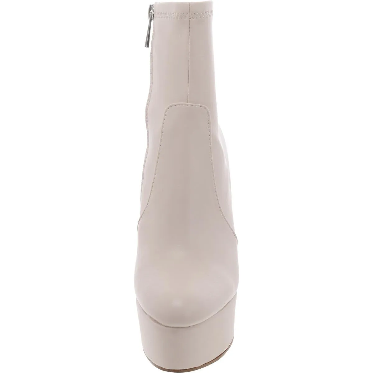 Tactical Womens Faux Leather Stiletto Ankle Boots