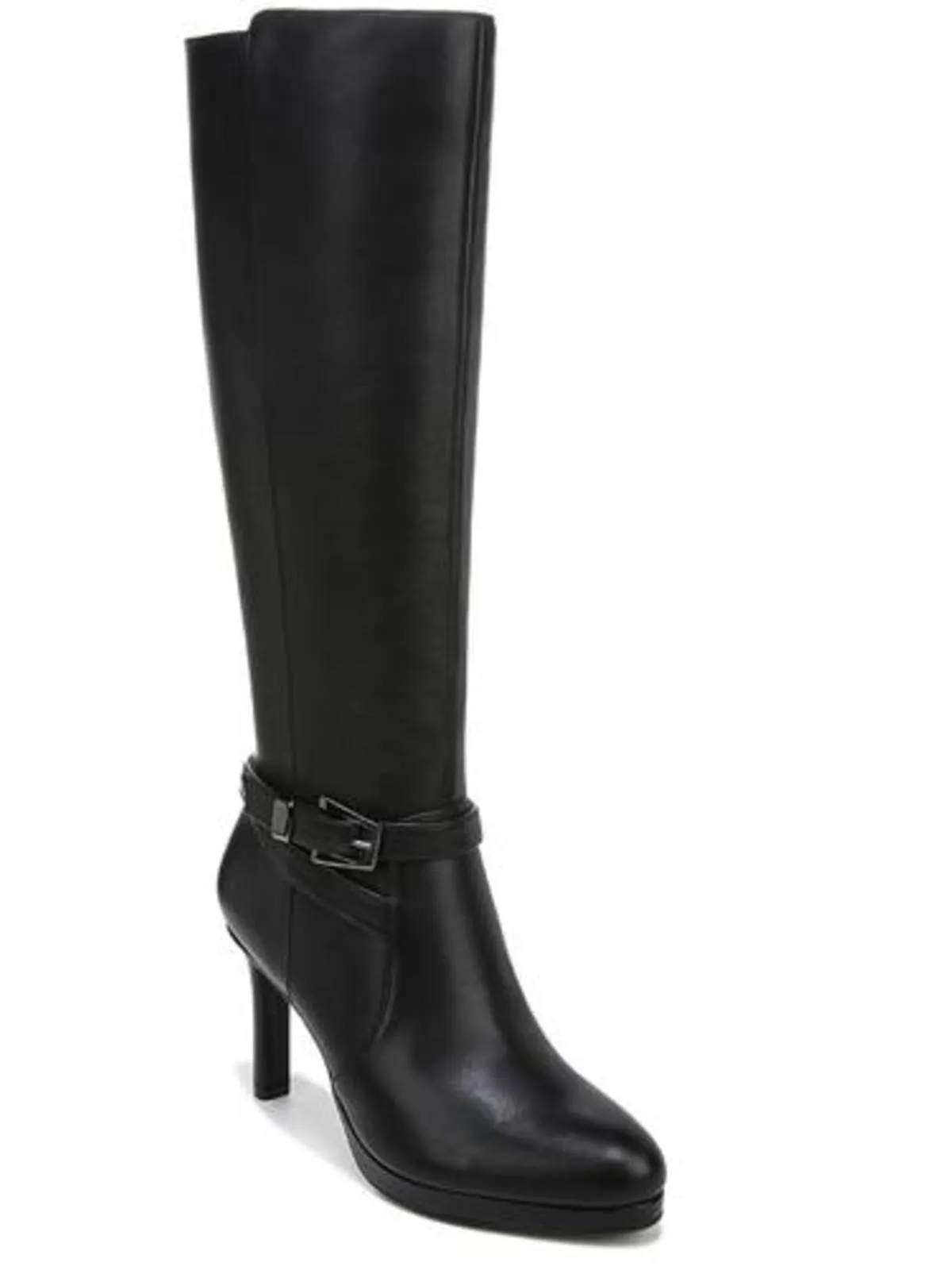 Taelynn Womens Zipper Belted Knee-High Boots