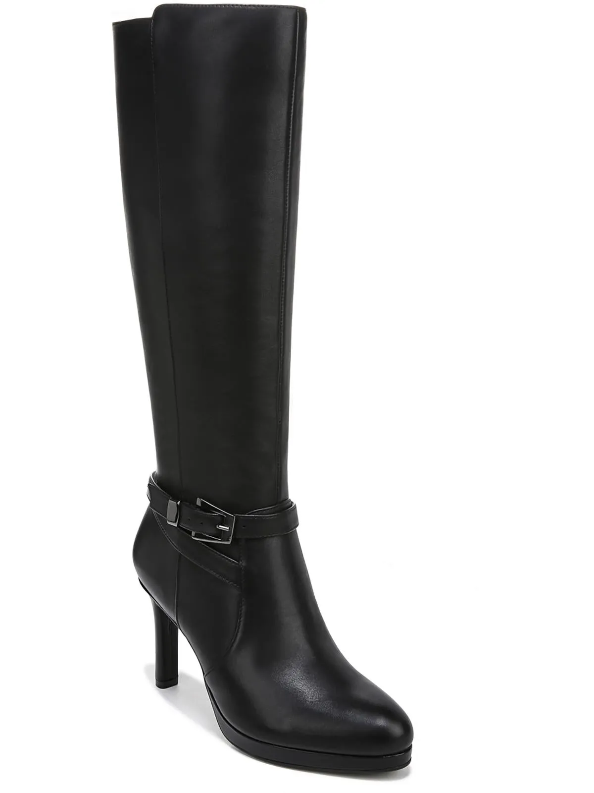 Taelynn Womens Zipper Belted Knee-High Boots
