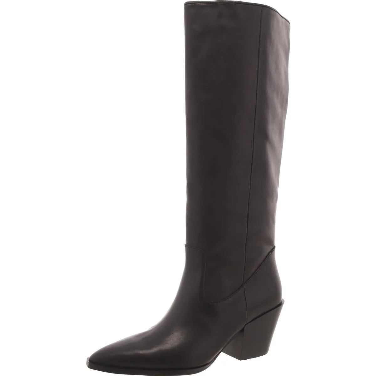 Tara Womens Solid Pull On Knee-High Boots