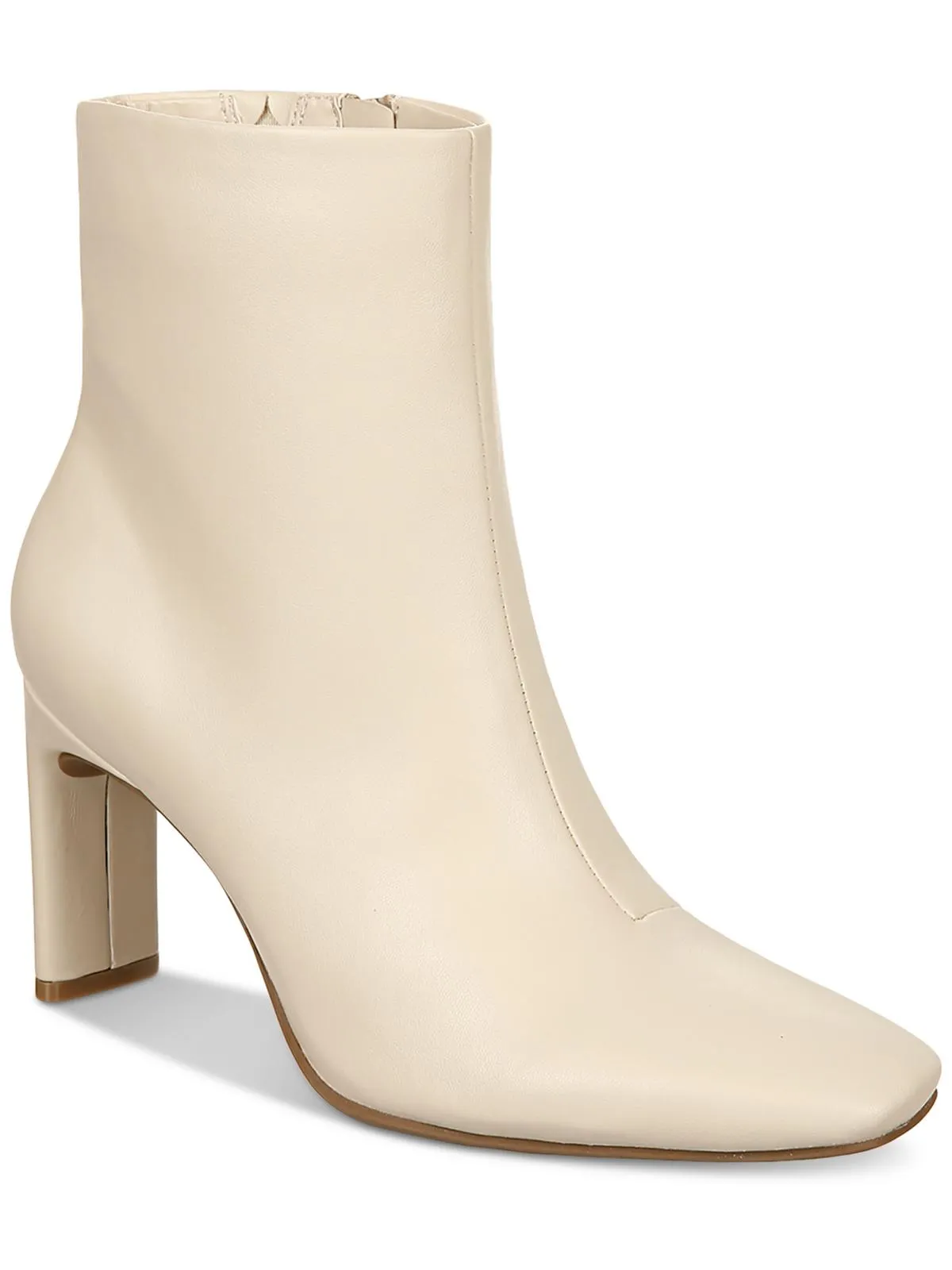 Terrie Womens Faux leather Block Heel Ankle Boots