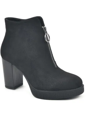 Thoughtful Womens Faux Suede Platform Ankle Boots