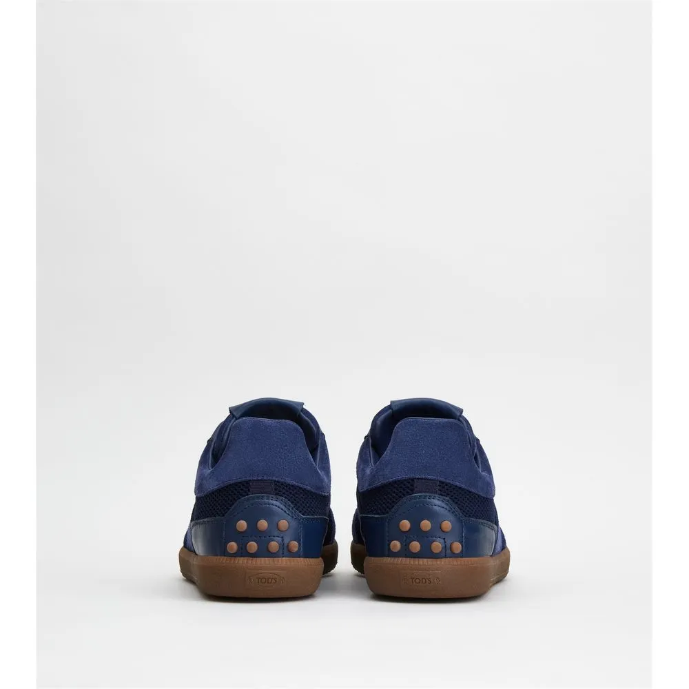 Tod's Tabs Sneakers in Suede and Technical Fabric