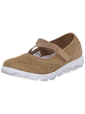 Travelactiv Womens Mesh Mary Jane Walking Shoes