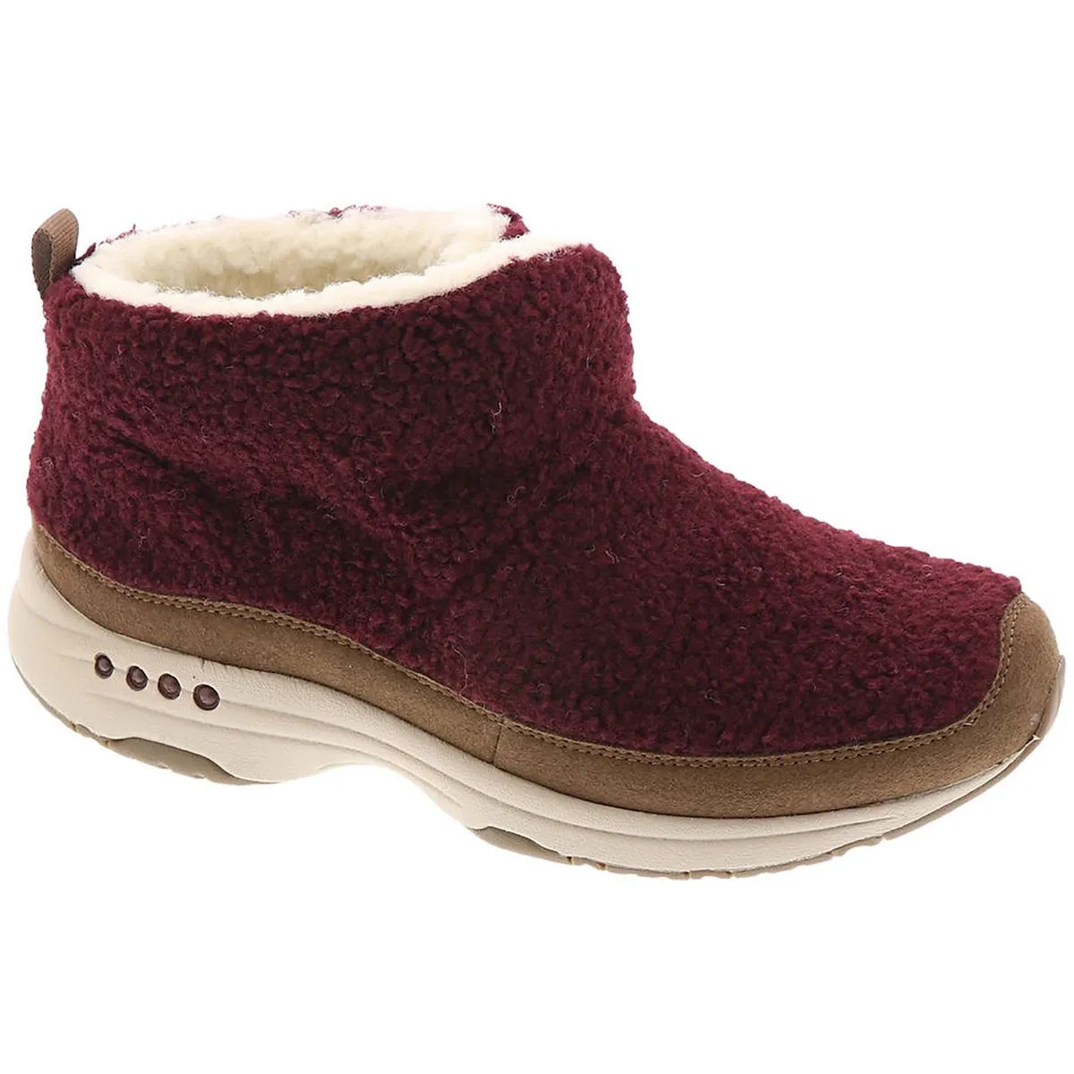 Trippin Womens Faux Fur Cozy Ankle Boots
