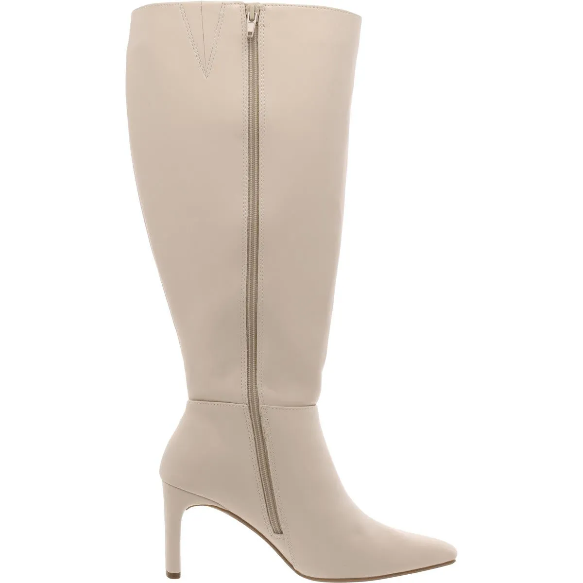 Tristanne Womens Leather Knee-High Boots