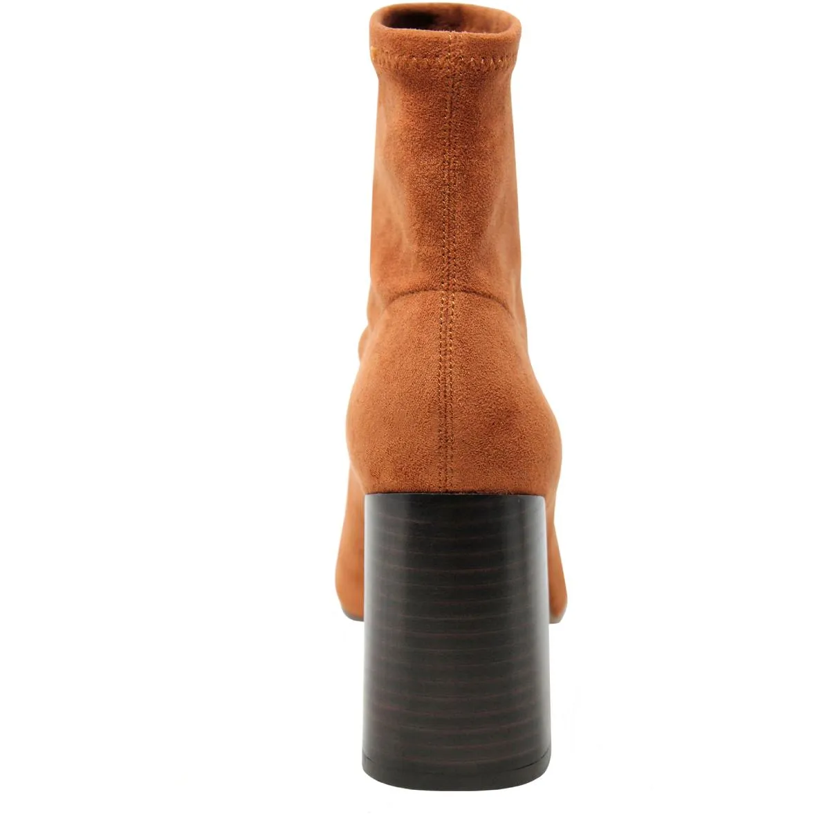 Turmoil Womens Microsuede Square Toe Ankle Boots