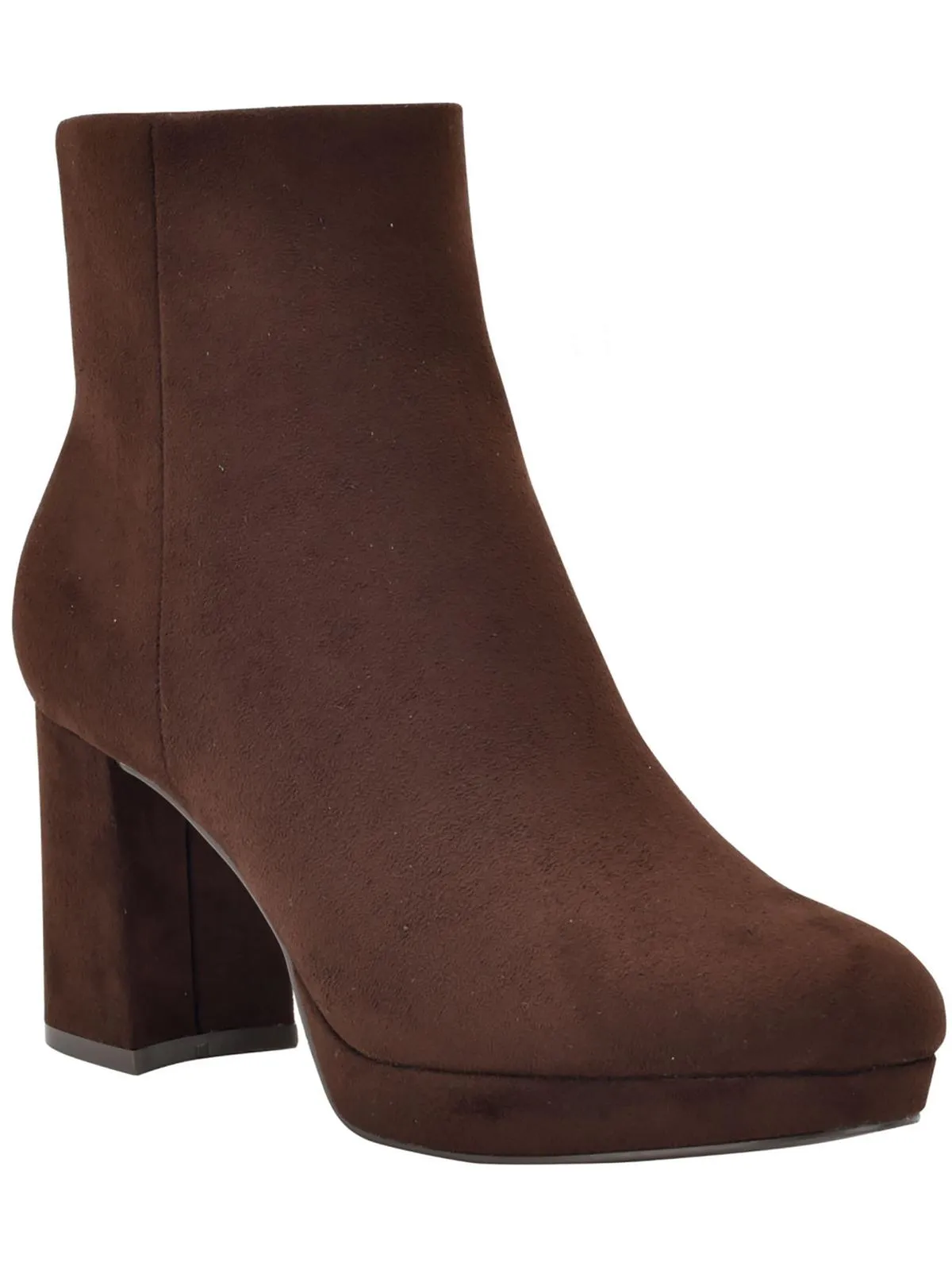 UDA2 Womens Faux Suede Platform heel Ankle Boots