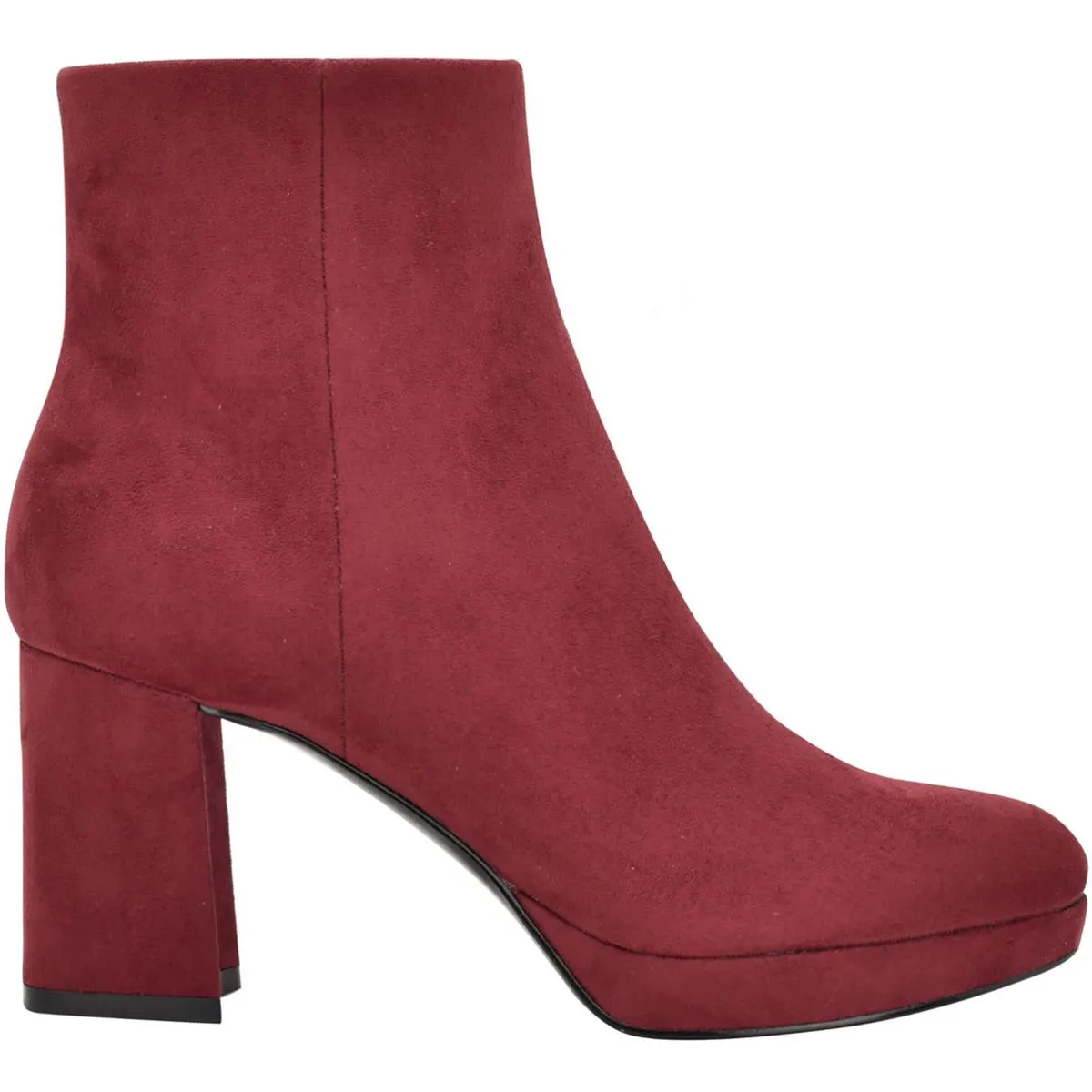 UDA2 Womens Faux Suede Platform heel Ankle Boots
