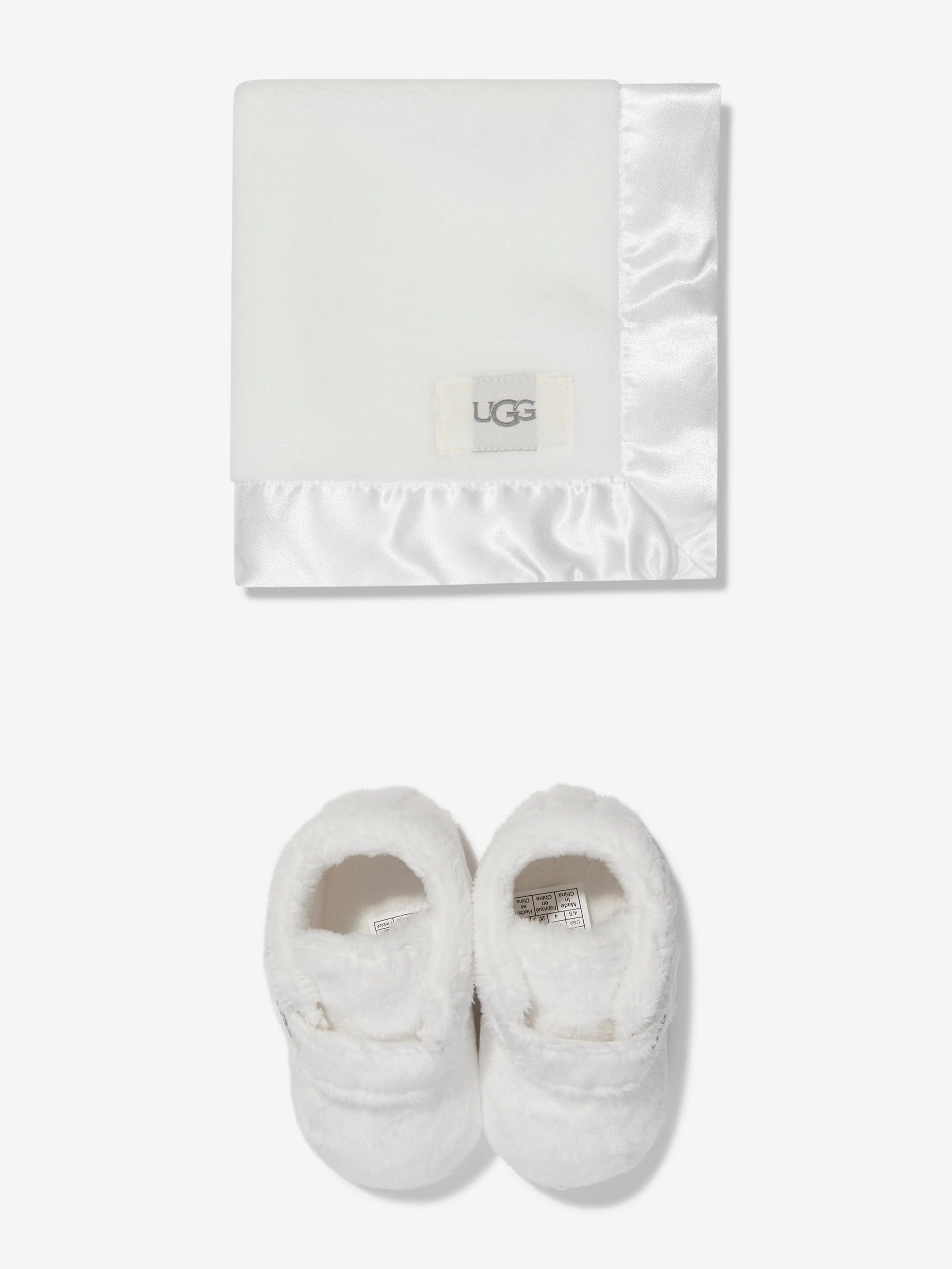 UGG Baby Bixbee And Lovey Gift Set in Ivory