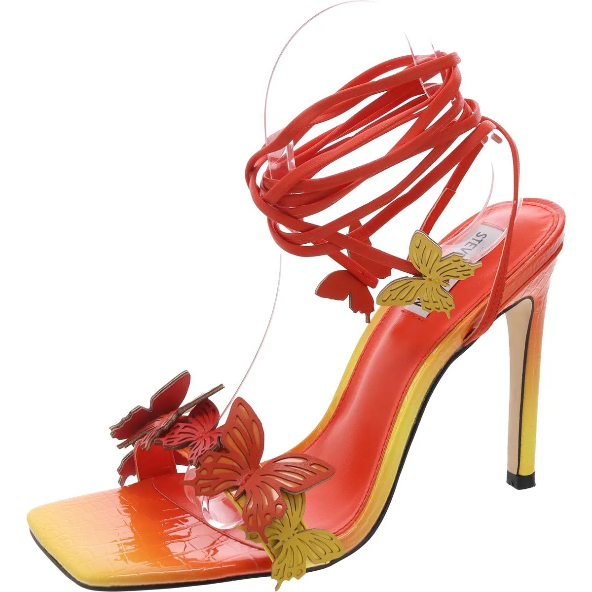 UTOPIA Womens Square toe Strappy Ankle Strap