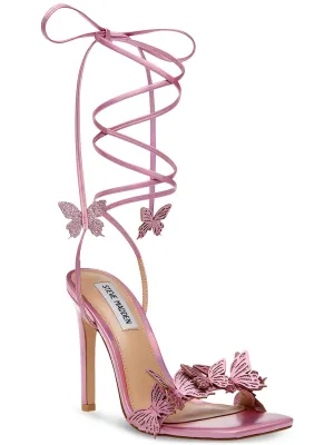 UTOPIA Womens Square toe Strappy Ankle Strap