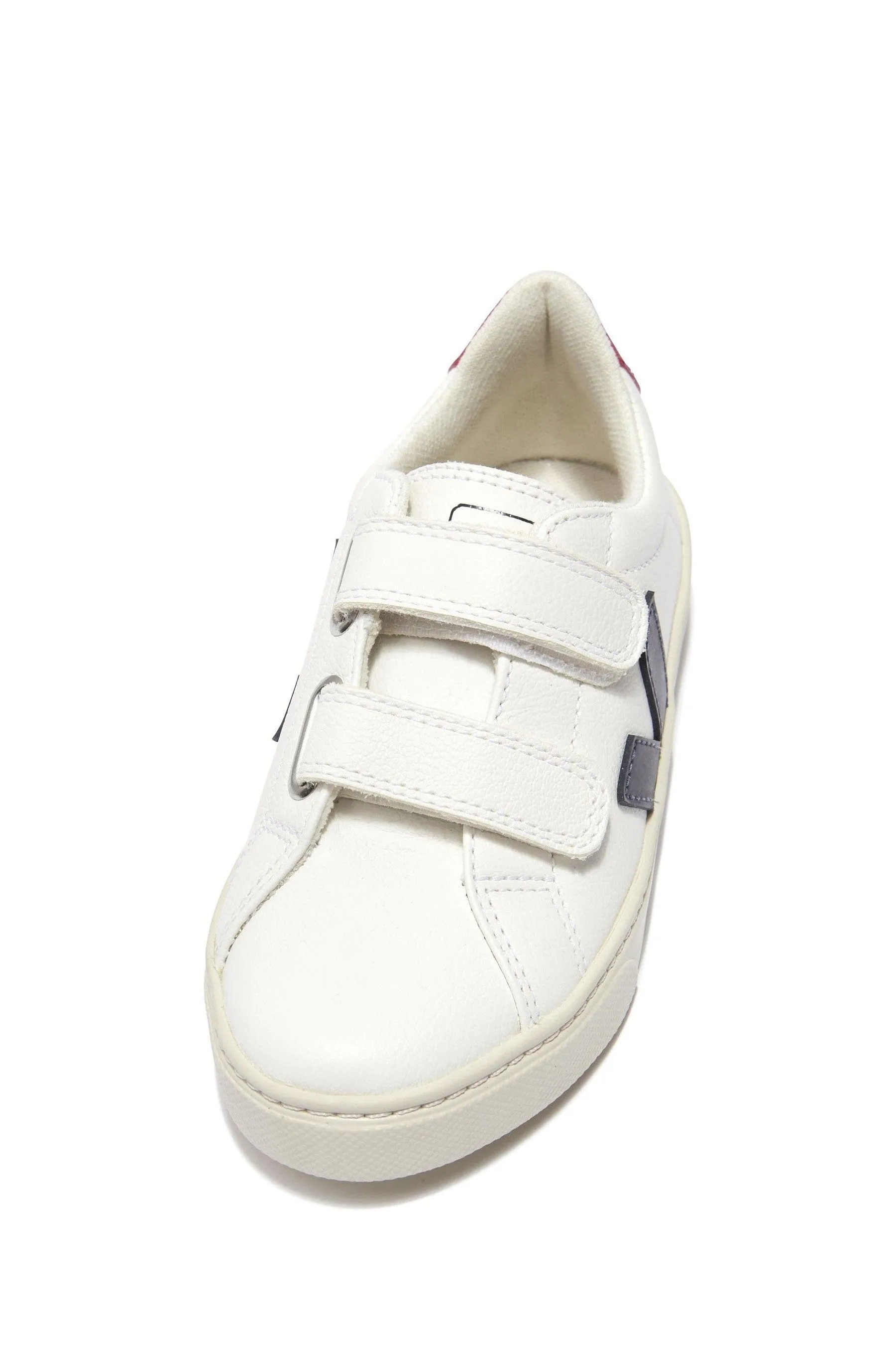 Veja Kids ChromeFree Leather Esplar Trainers in White