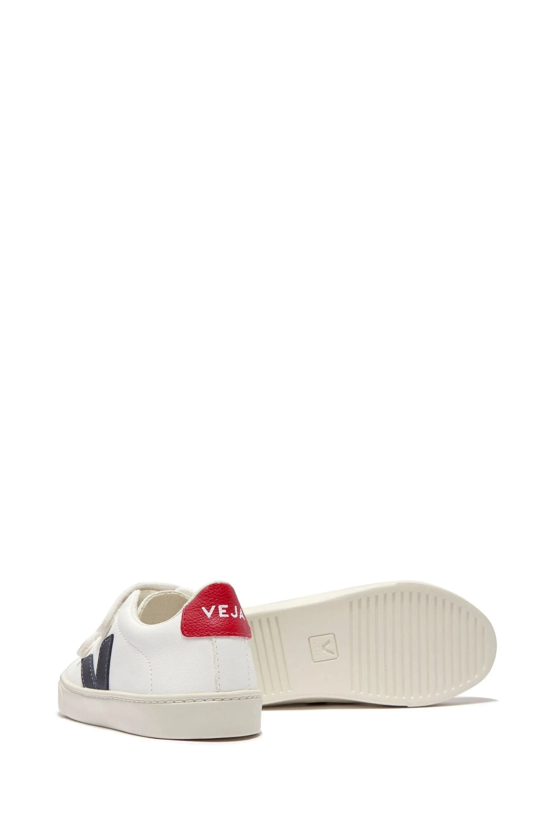 Veja Kids ChromeFree Leather Esplar Trainers in White