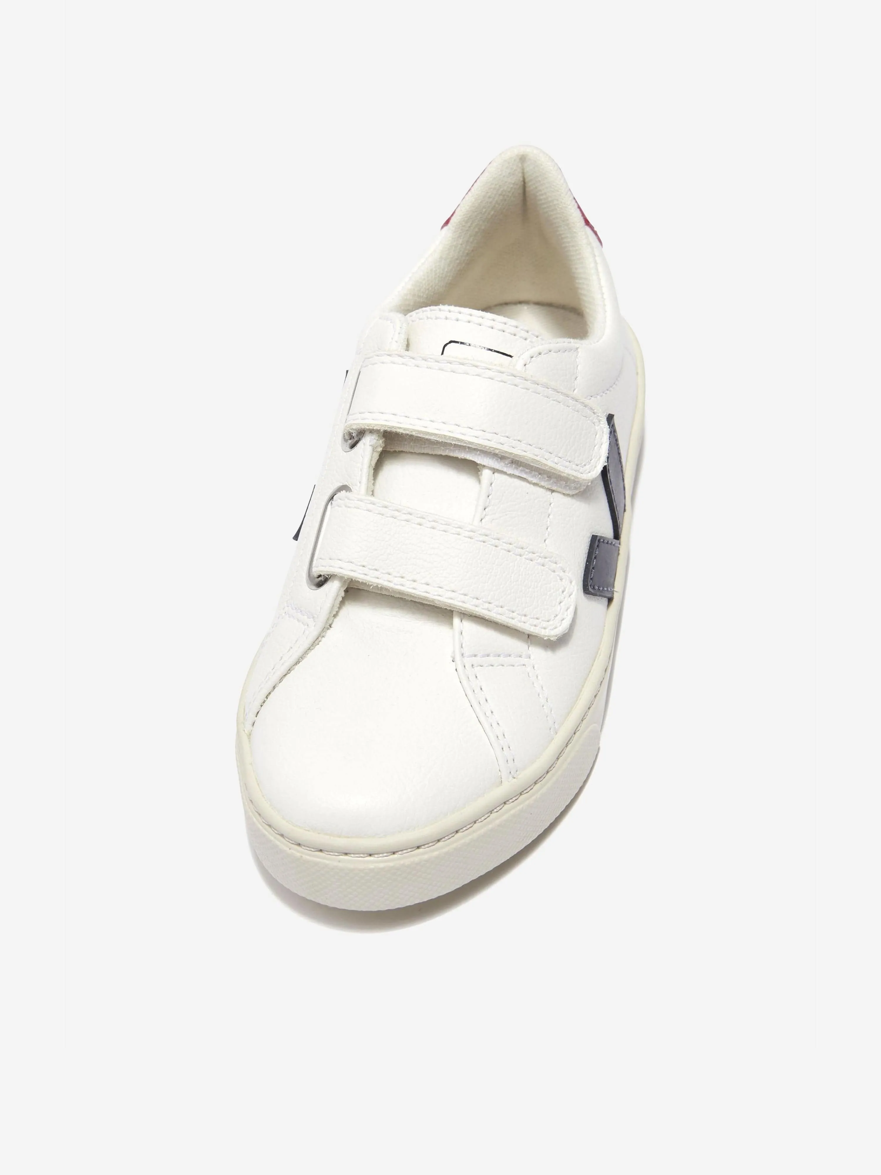 Veja Kids ChromeFree Leather Esplar Trainers in White