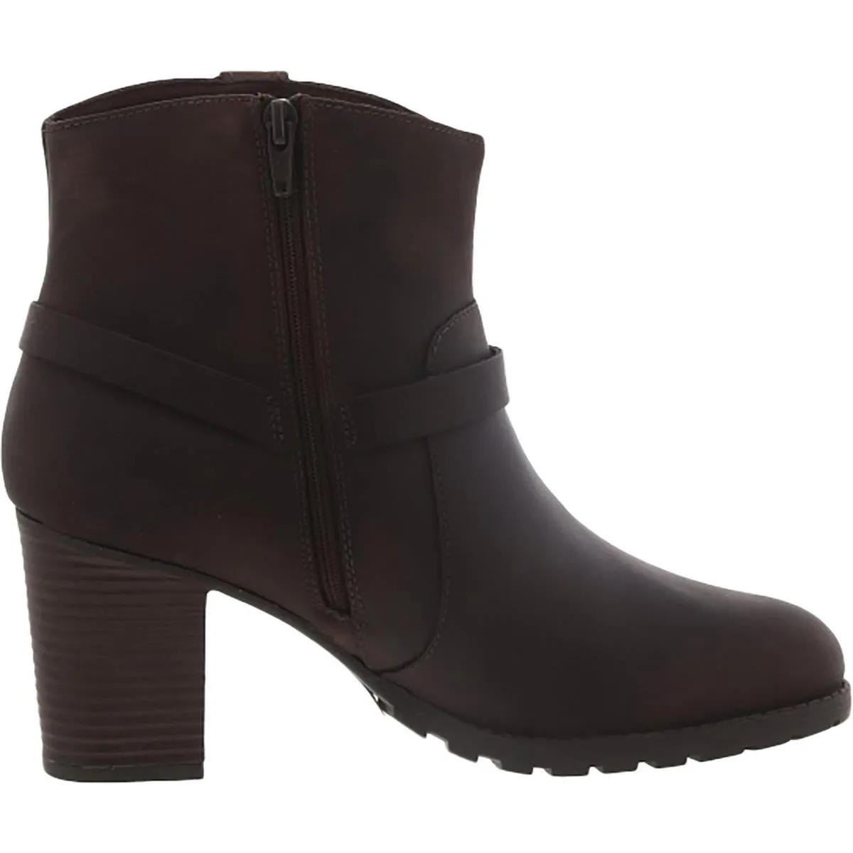 VERONA ROCK Womens Leather Pointed toe Ankle Boots