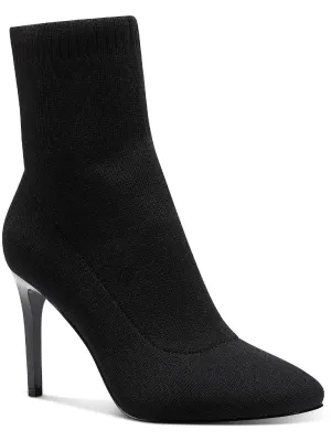 Vidalia  Womens Knit Dressy Ankle Boots