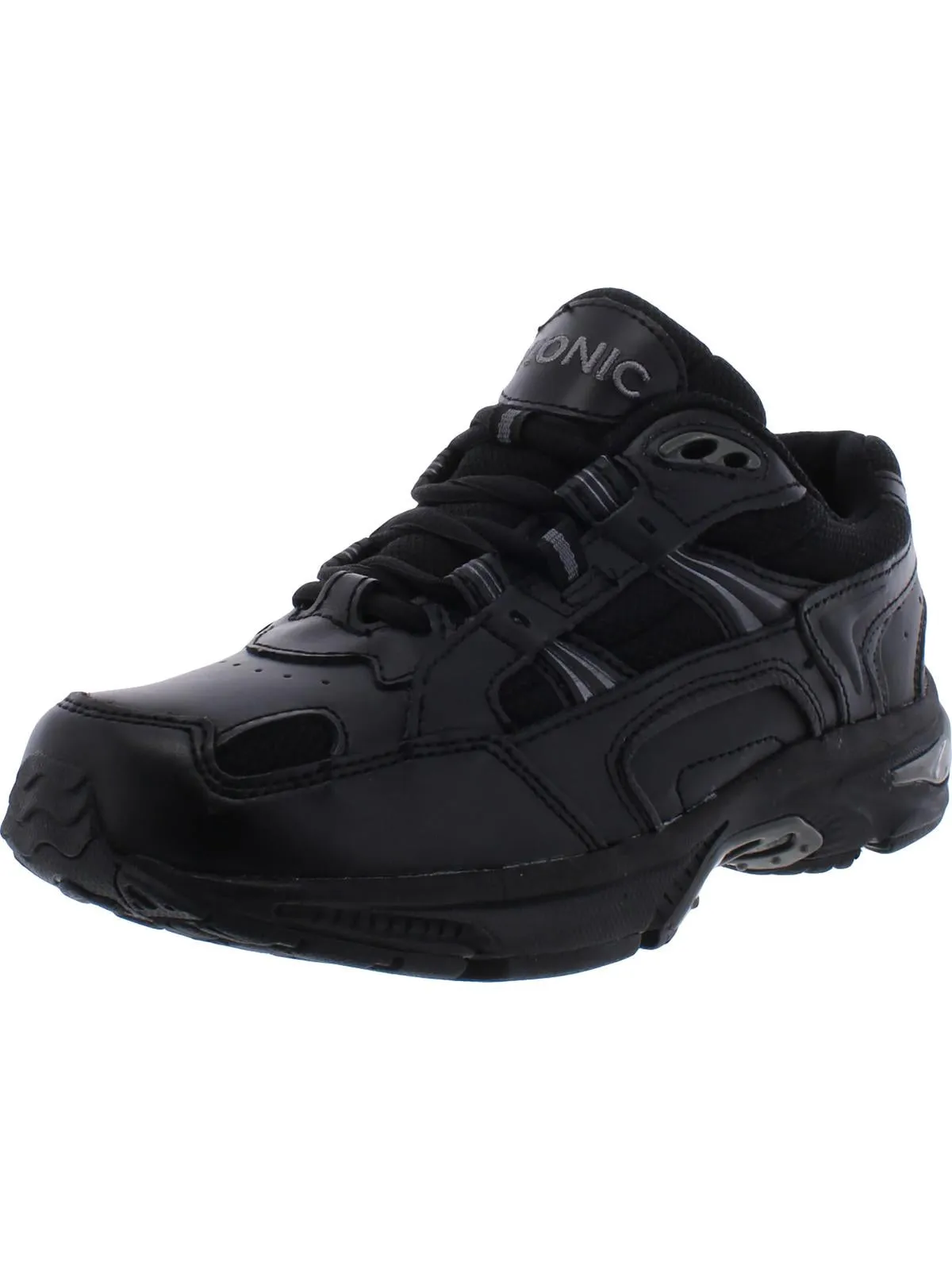 Walker Womens Lace-Up Performance Walking Shoes