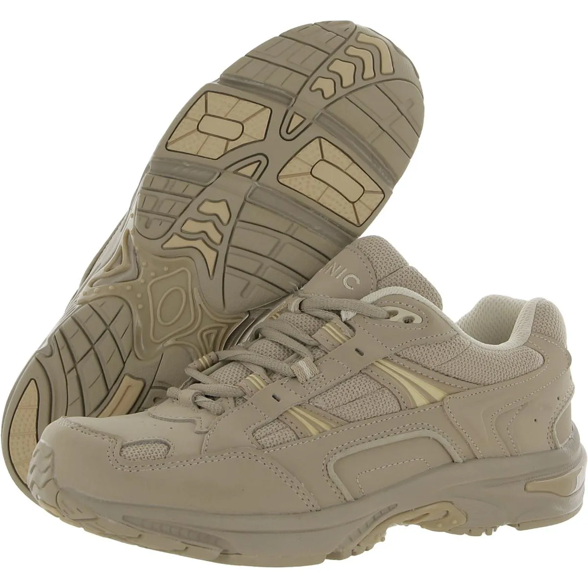 Walker Womens Lace-Up Performance Walking Shoes
