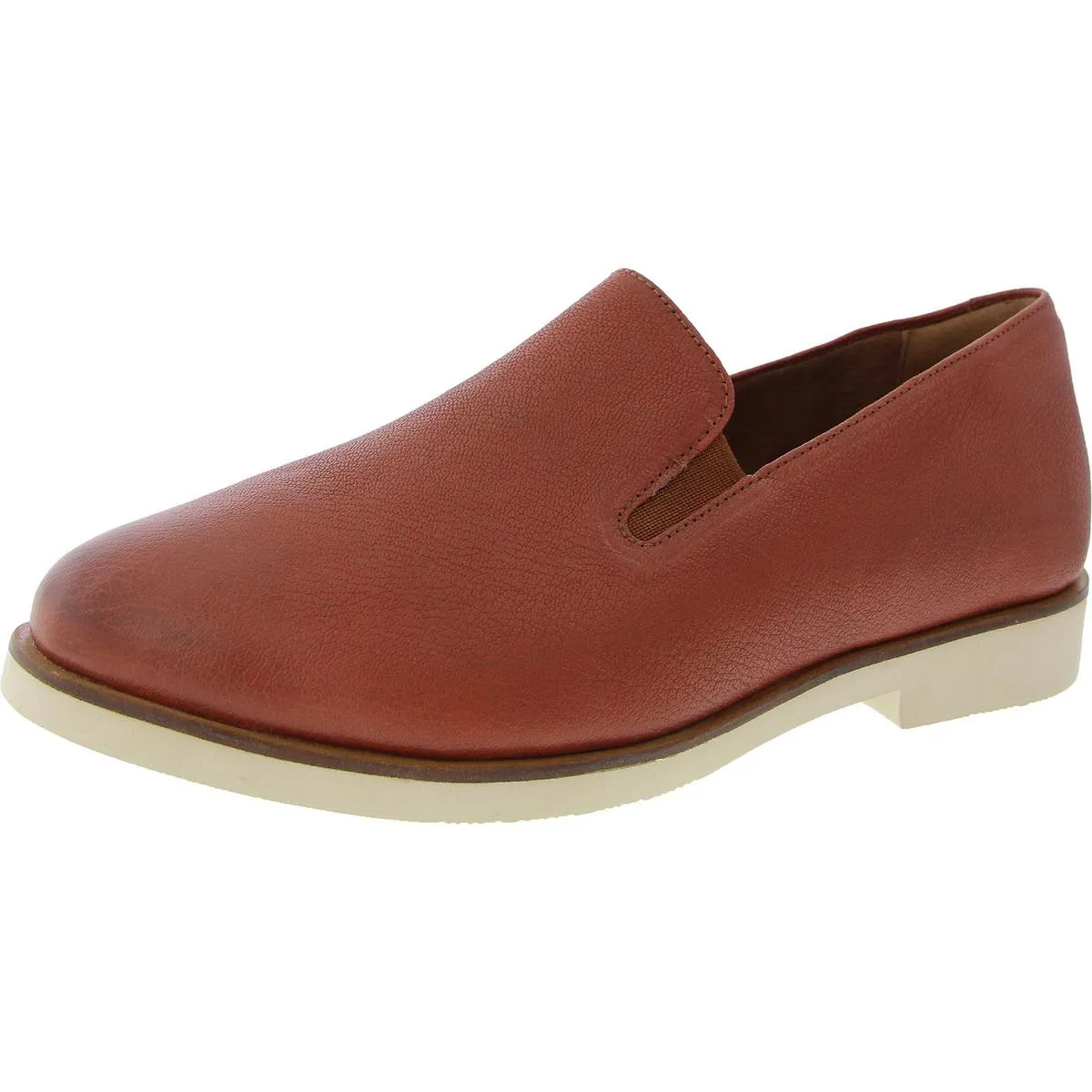 Whistle II Womens Leather Comfort Flats Shoes
