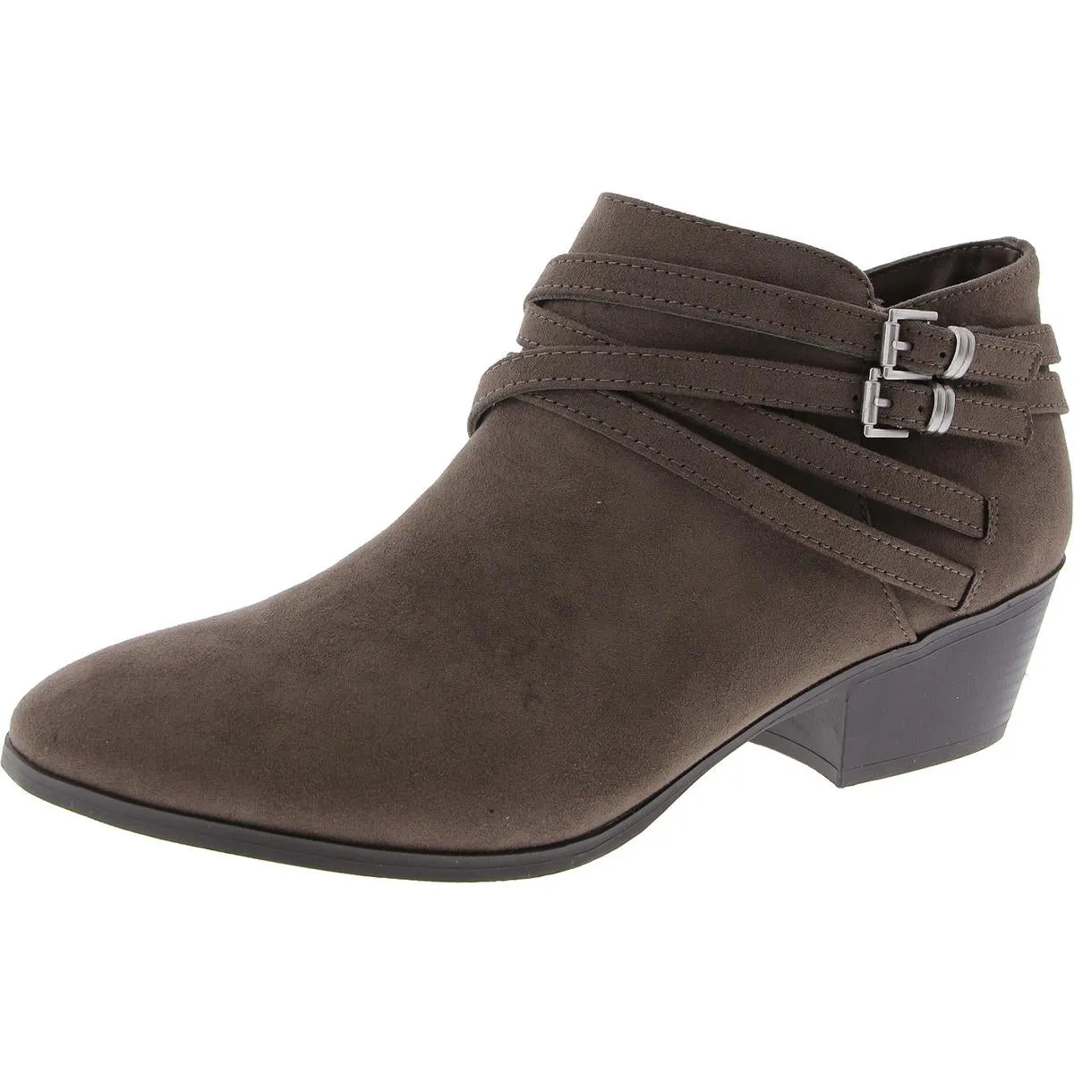 WILLOW Womens Block Heel Ankle Boots
