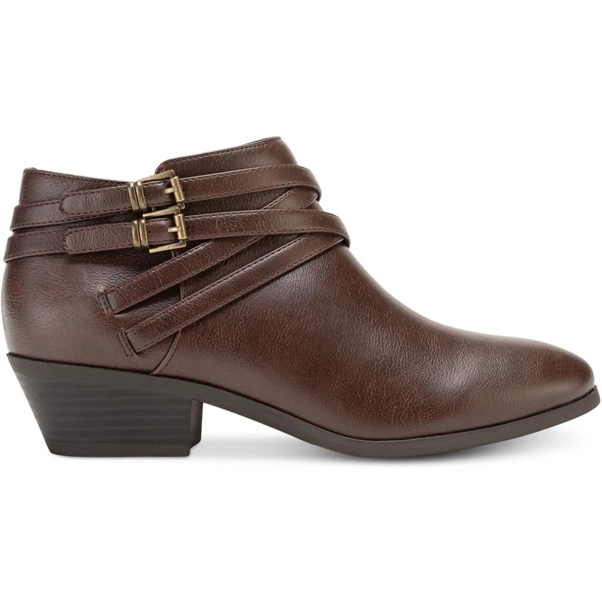 WILLOW Womens Block Heel Ankle Boots