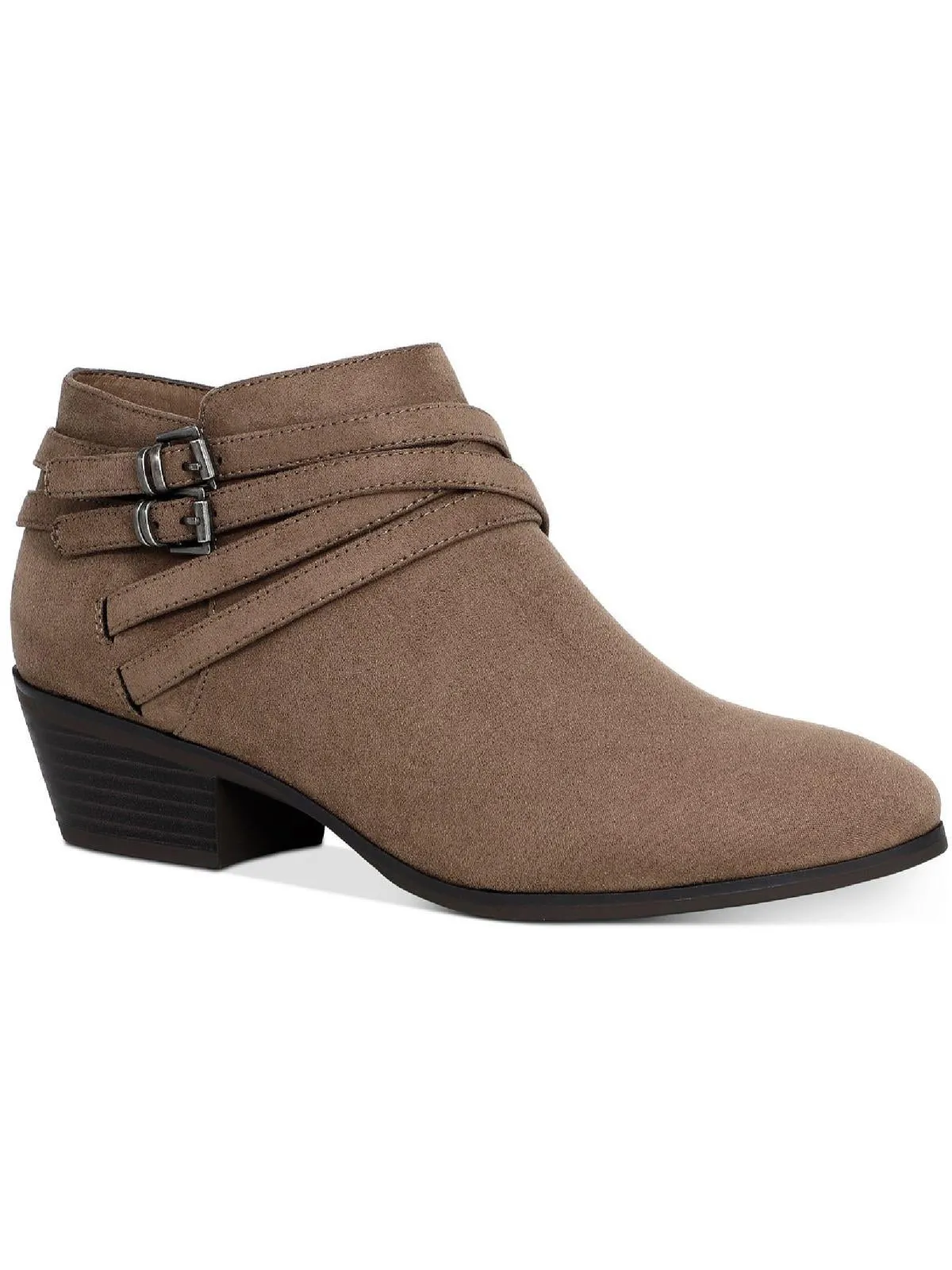 WILLOW Womens Block Heel Ankle Boots
