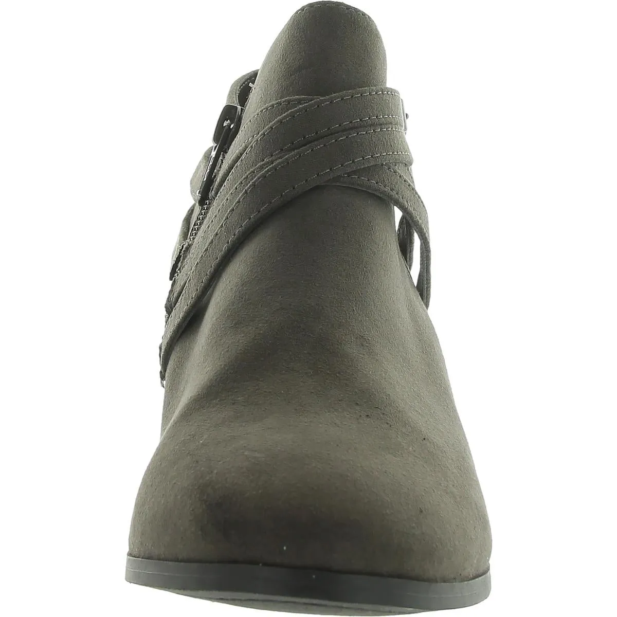 Willow Womens Padded Insole Almond Toe Ankle Boots