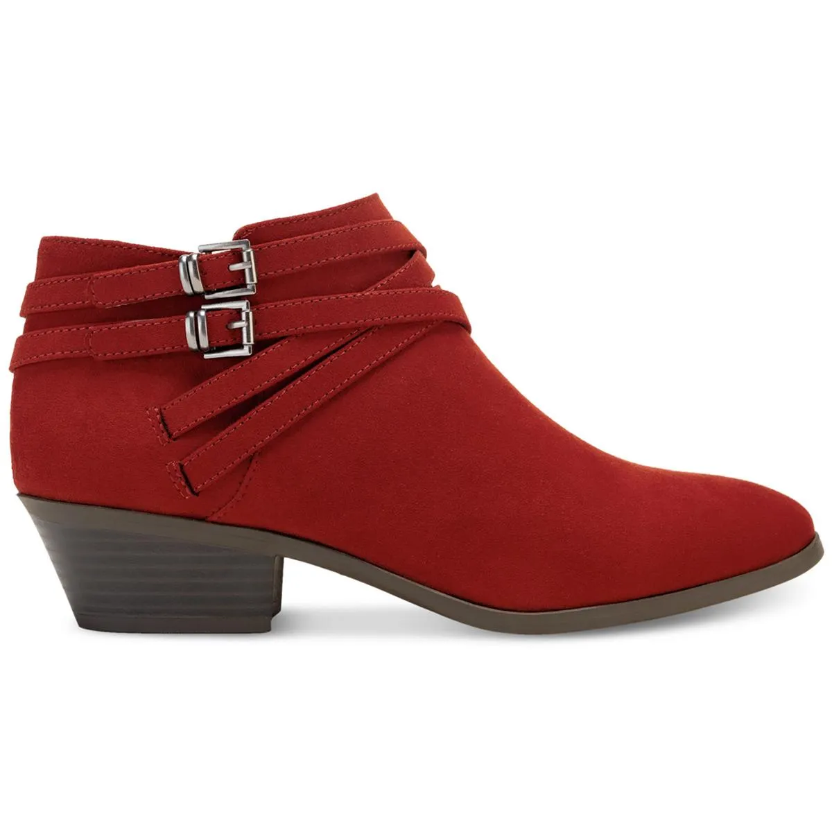 Willow Womens Padded Insole Almond Toe Ankle Boots