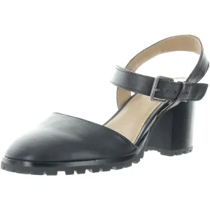 Womens Adjustable Leather Ankle Strap