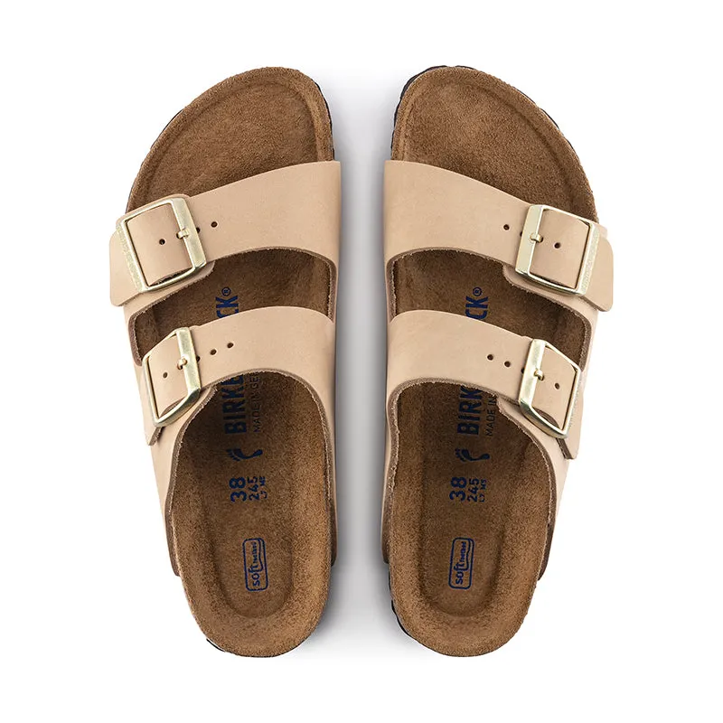 Women's Arizona Soft Footbed Sandcastle Nubuck