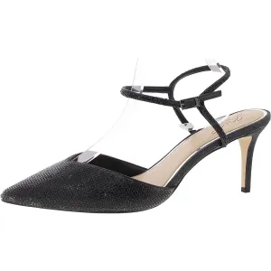 Womens Embellished Manmade Ankle Strap