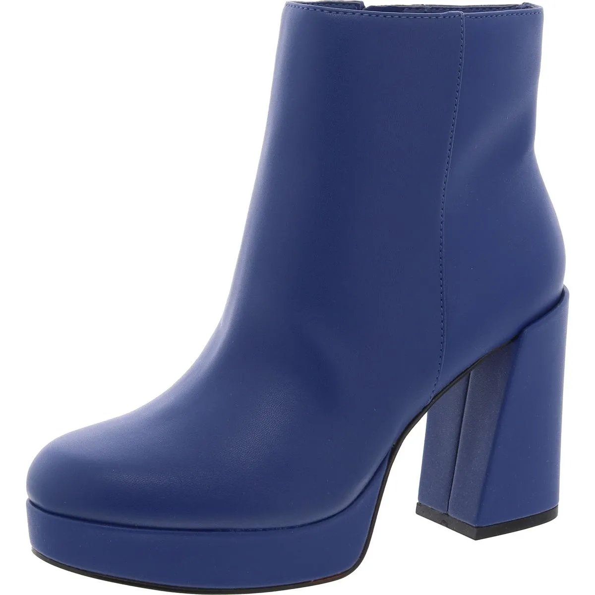 Womens Faux Suede Ankle Booties