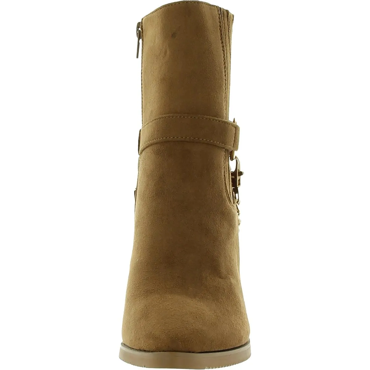 Womens Harness Chain Ankle Boots