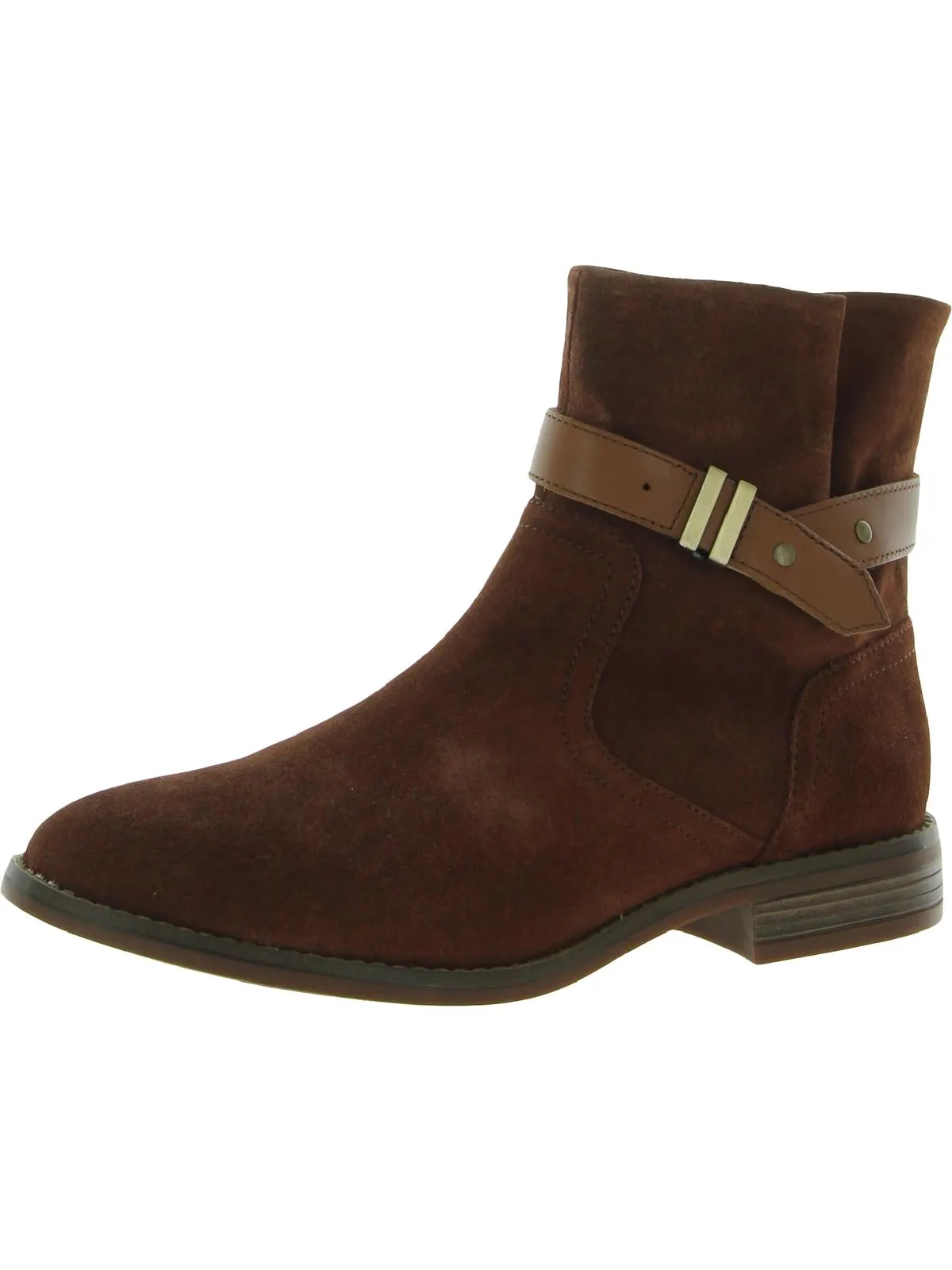 Womens Leather Ankle Ankle Boots
