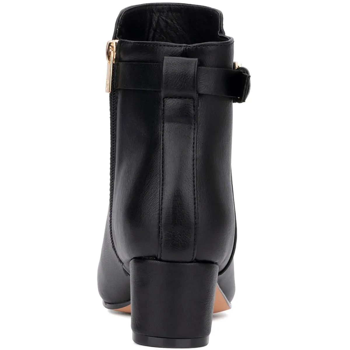 Womens PADDED INSOLE BLOCK HEEL Ankle Boots