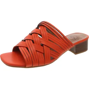 Womens Strappy Manmade Slide
