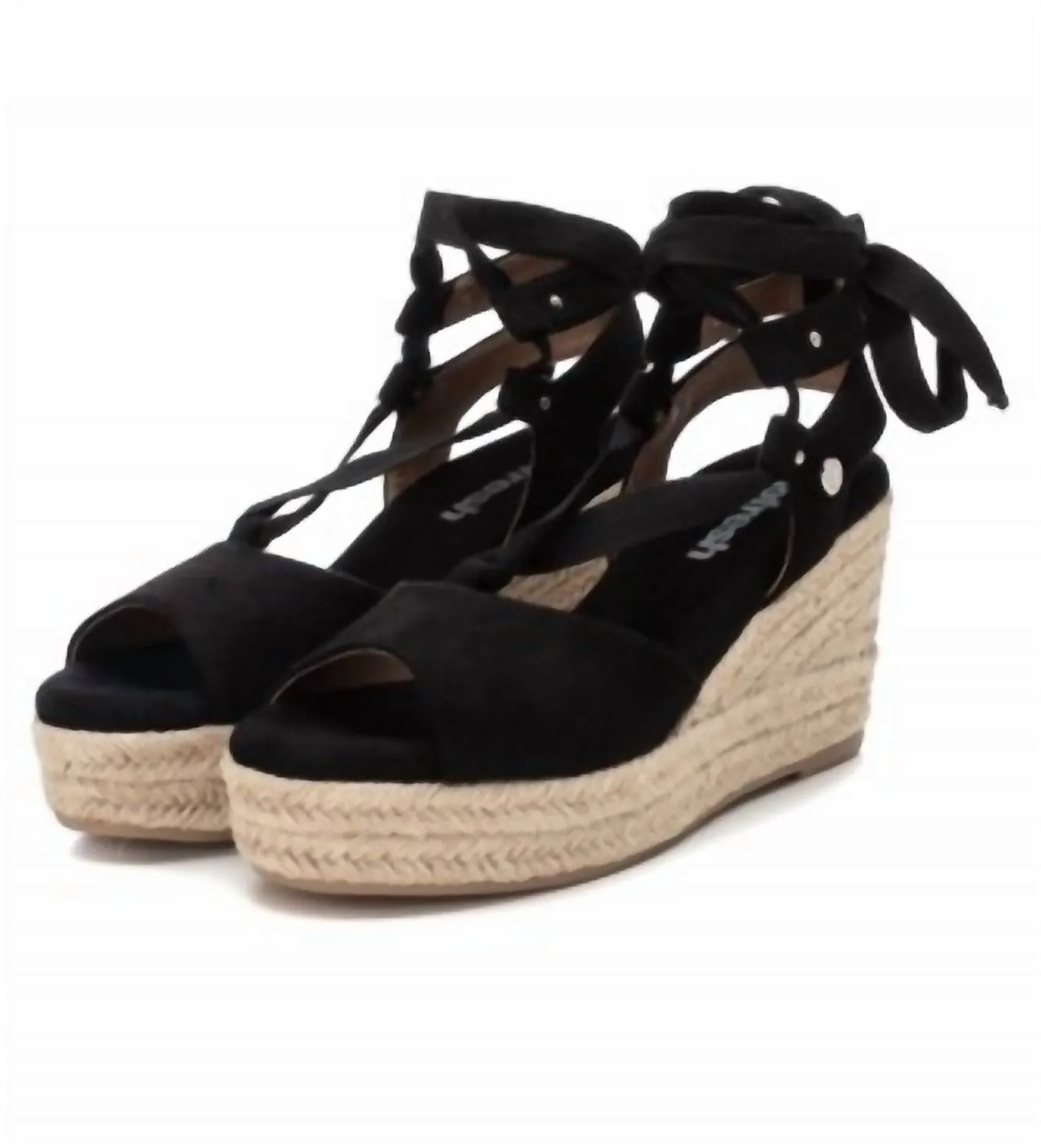 Women's Wedge Sandals In Black