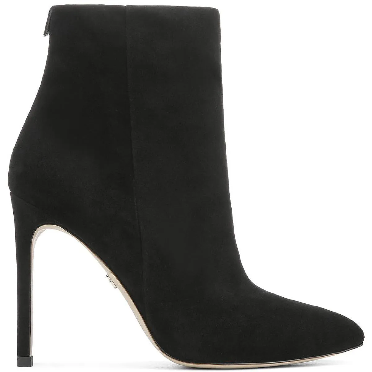 Wrenley Womens Zipper Heels Ankle Boots