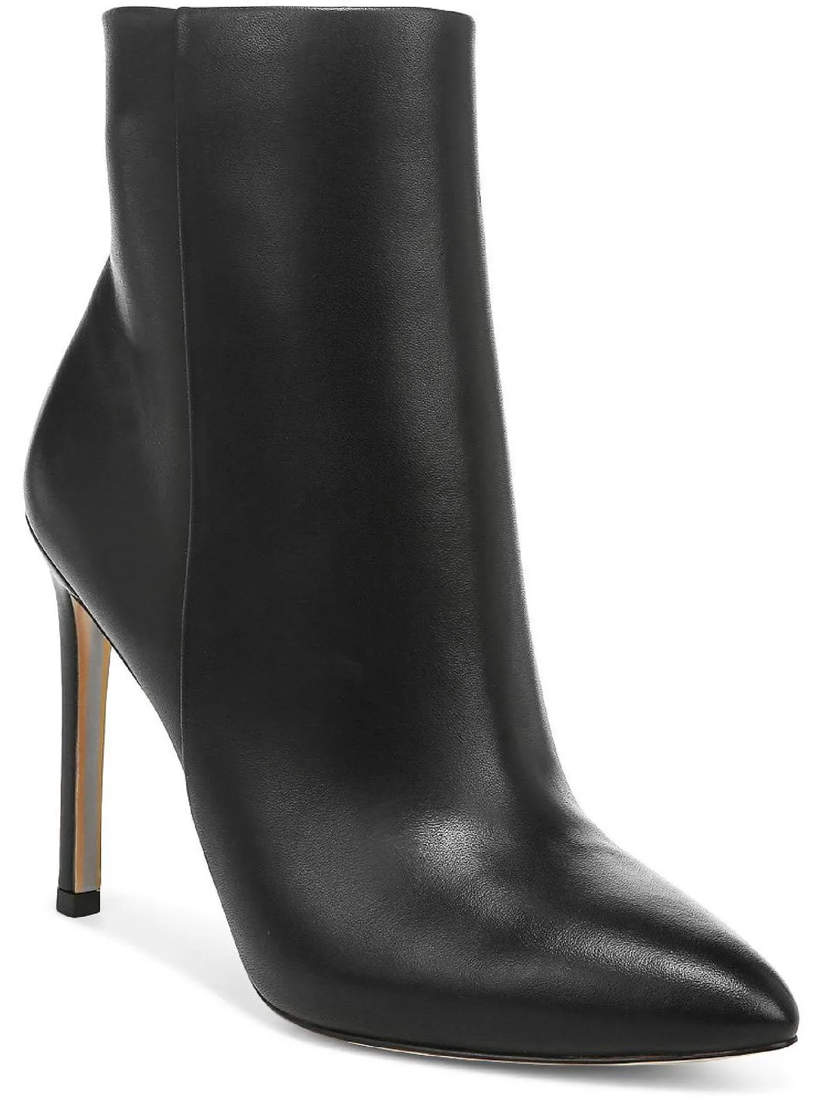 Wrenley Womens Zipper Heels Ankle Boots