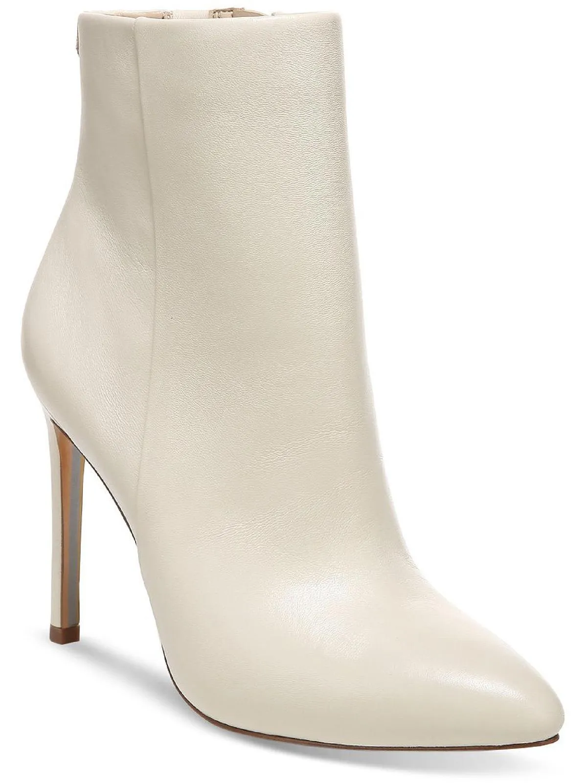 Wrenley Womens Zipper Heels Ankle Boots