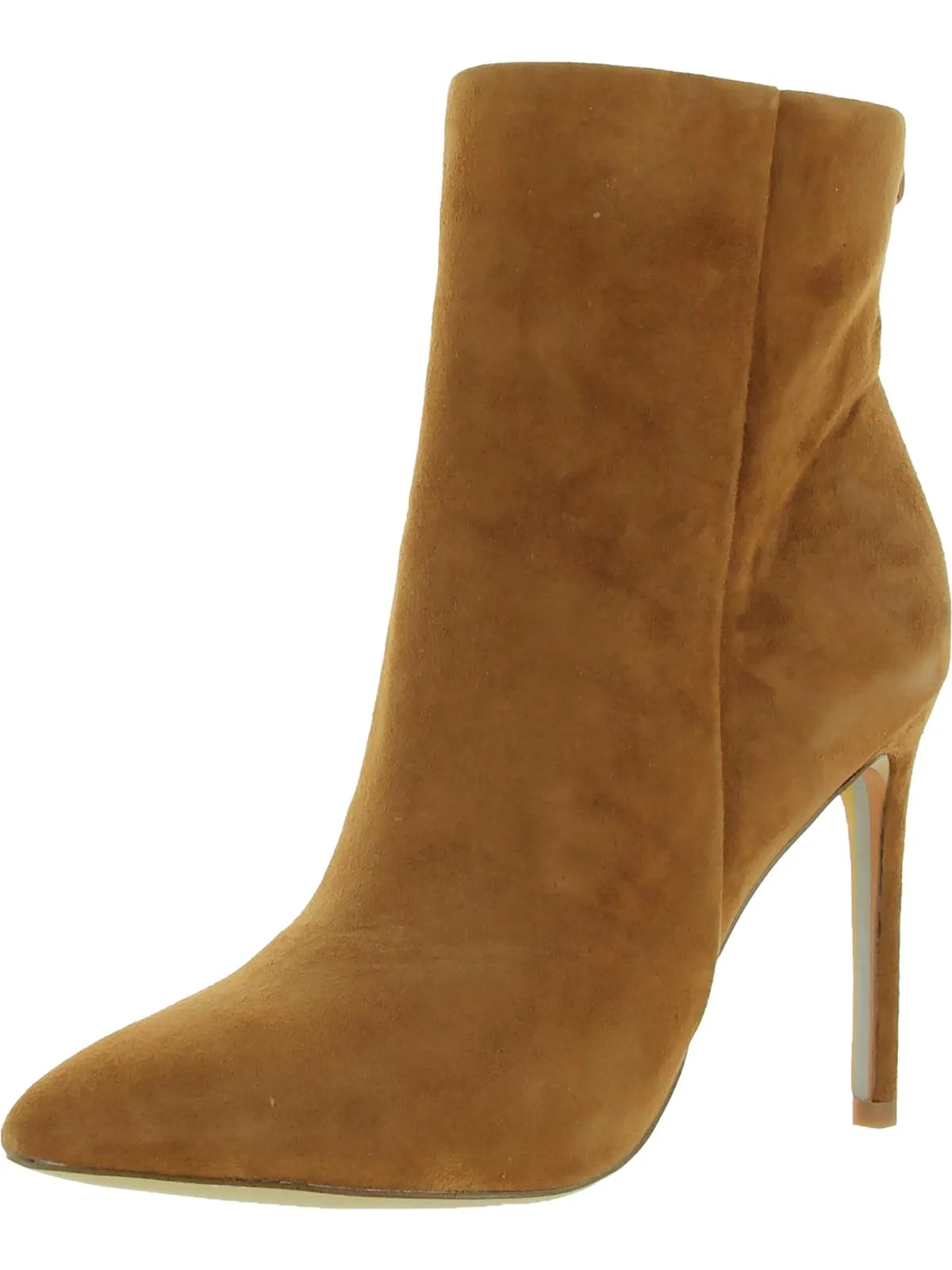 Wrenley Womens Zipper Heels Ankle Boots